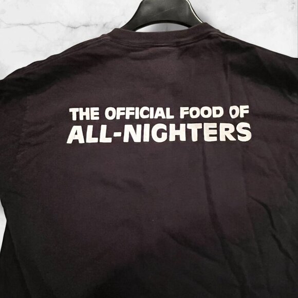 Vintage White Castle Delta Pro Weight Black Crew Neck T-Shirt Adult M - Picture 11 of 12